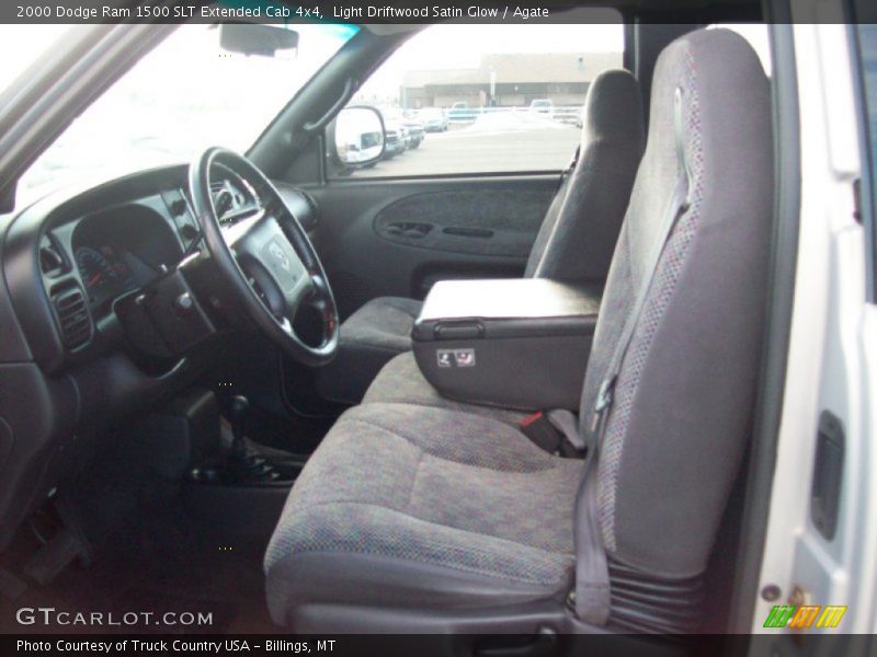 Light Driftwood Satin Glow / Agate 2000 Dodge Ram 1500 SLT Extended Cab 4x4