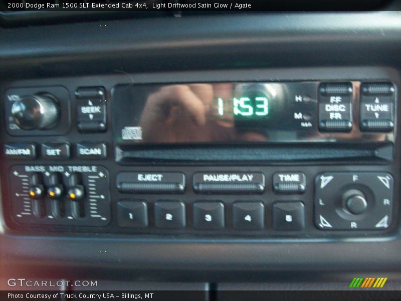 Light Driftwood Satin Glow / Agate 2000 Dodge Ram 1500 SLT Extended Cab 4x4