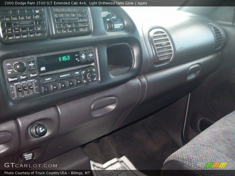 Light Driftwood Satin Glow / Agate 2000 Dodge Ram 1500 SLT Extended Cab 4x4