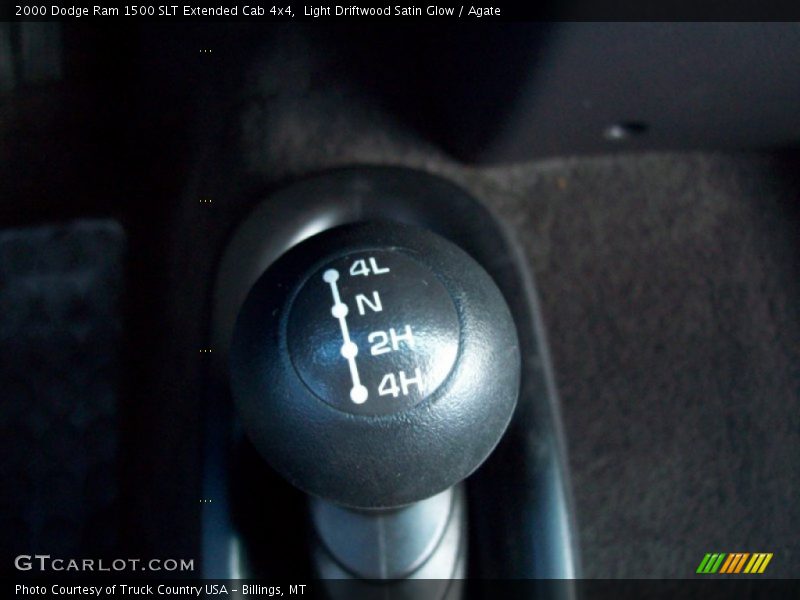 Light Driftwood Satin Glow / Agate 2000 Dodge Ram 1500 SLT Extended Cab 4x4