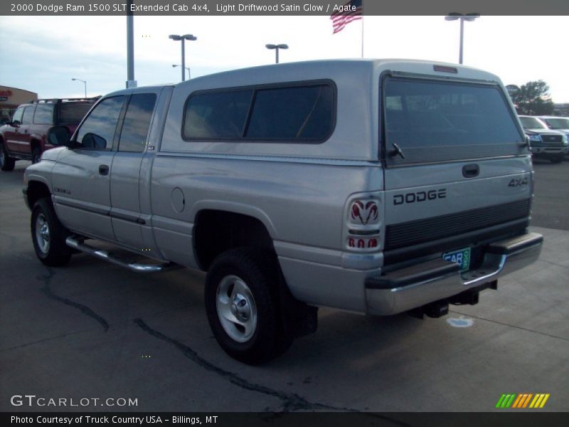 Light Driftwood Satin Glow / Agate 2000 Dodge Ram 1500 SLT Extended Cab 4x4