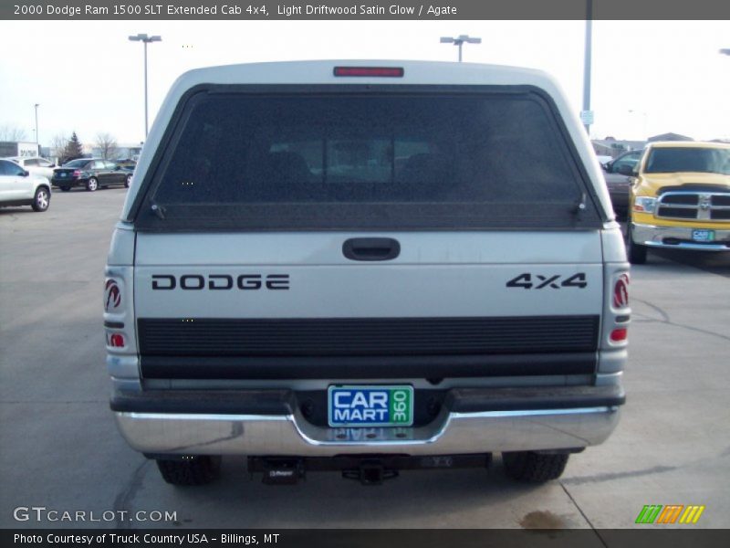 Light Driftwood Satin Glow / Agate 2000 Dodge Ram 1500 SLT Extended Cab 4x4