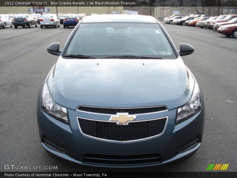 Blue Granite Metallic / Jet Black/Medium Titanium 2012 Chevrolet Cruze LS
