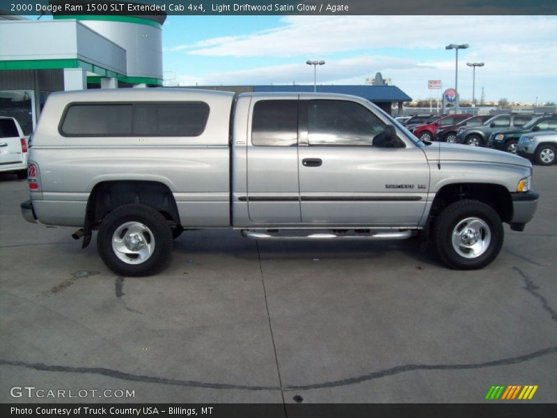 Light Driftwood Satin Glow / Agate 2000 Dodge Ram 1500 SLT Extended Cab 4x4