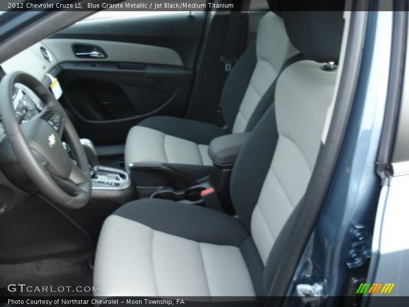Blue Granite Metallic / Jet Black/Medium Titanium 2012 Chevrolet Cruze LS