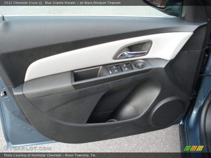 Blue Granite Metallic / Jet Black/Medium Titanium 2012 Chevrolet Cruze LS