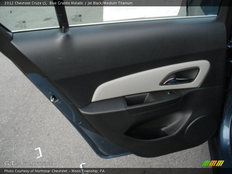 Blue Granite Metallic / Jet Black/Medium Titanium 2012 Chevrolet Cruze LS