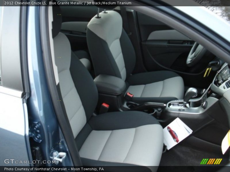 Blue Granite Metallic / Jet Black/Medium Titanium 2012 Chevrolet Cruze LS