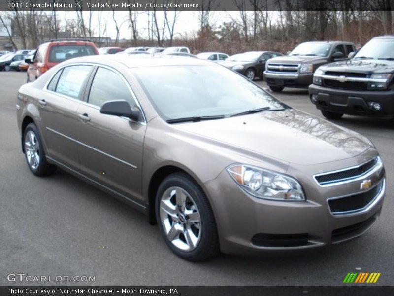 Mocha Steel Metallic / Cocoa/Cashmere 2012 Chevrolet Malibu LS