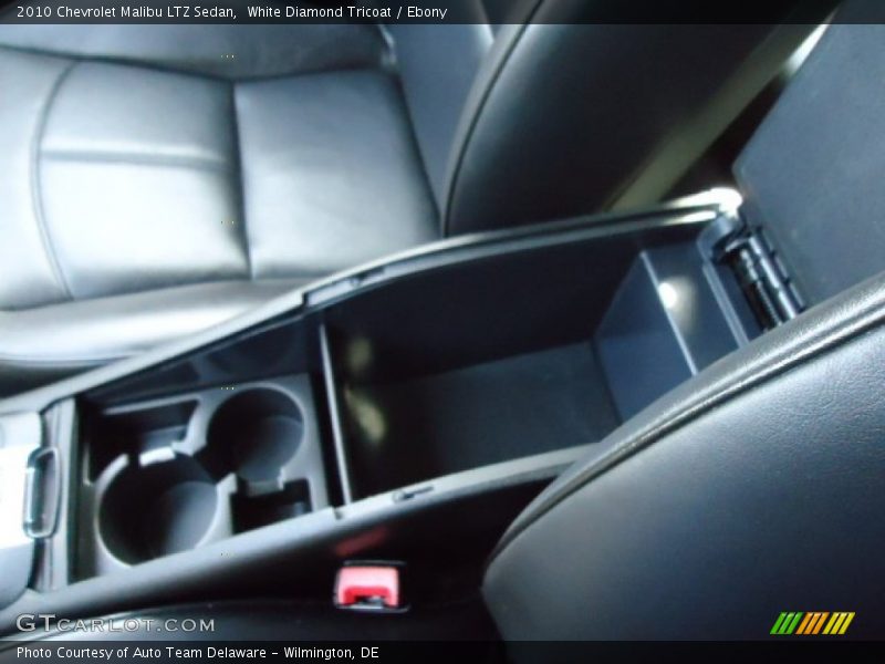 White Diamond Tricoat / Ebony 2010 Chevrolet Malibu LTZ Sedan