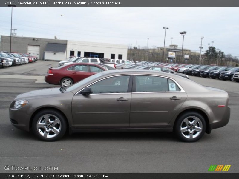 Mocha Steel Metallic / Cocoa/Cashmere 2012 Chevrolet Malibu LS