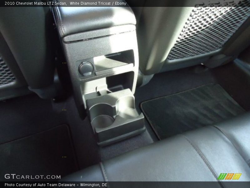 White Diamond Tricoat / Ebony 2010 Chevrolet Malibu LTZ Sedan