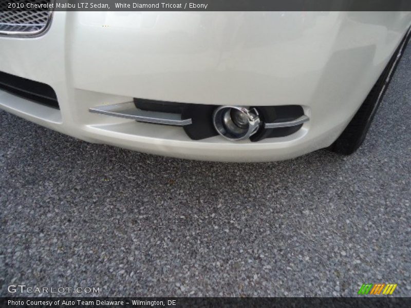 White Diamond Tricoat / Ebony 2010 Chevrolet Malibu LTZ Sedan