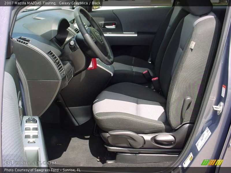 Galaxy Gray Mica / Black 2007 Mazda MAZDA5 Touring