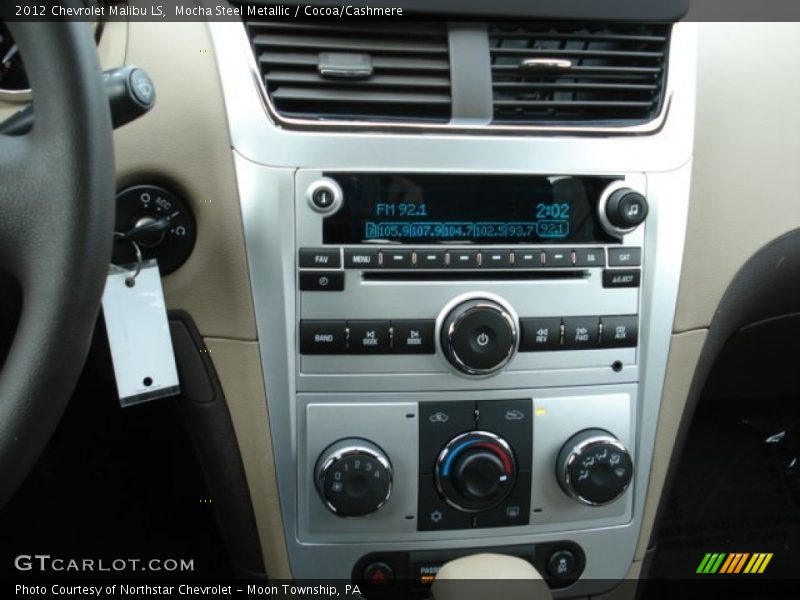 Mocha Steel Metallic / Cocoa/Cashmere 2012 Chevrolet Malibu LS