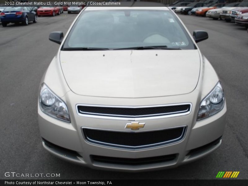 Gold Mist Metallic / Cocoa/Cashmere 2012 Chevrolet Malibu LS