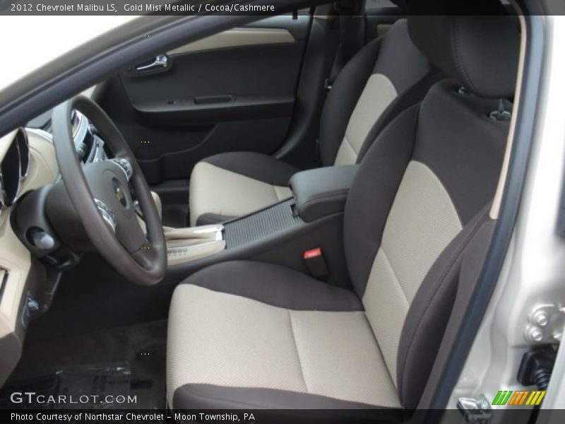 Gold Mist Metallic / Cocoa/Cashmere 2012 Chevrolet Malibu LS