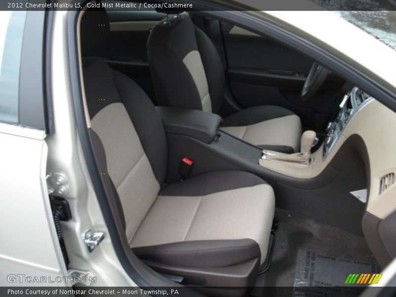 Gold Mist Metallic / Cocoa/Cashmere 2012 Chevrolet Malibu LS