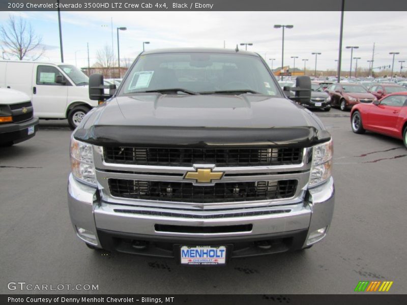 Black / Ebony 2009 Chevrolet Silverado 3500HD LTZ Crew Cab 4x4
