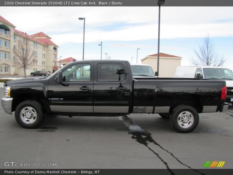 Black / Ebony 2009 Chevrolet Silverado 3500HD LTZ Crew Cab 4x4