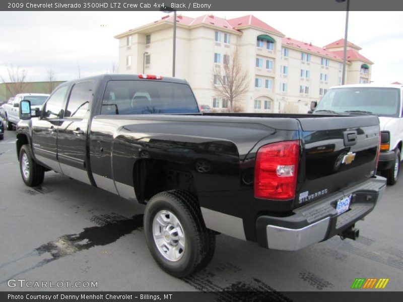 Black / Ebony 2009 Chevrolet Silverado 3500HD LTZ Crew Cab 4x4