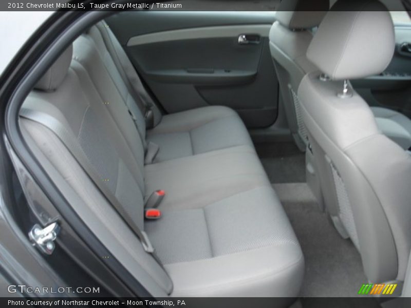 Taupe Gray Metallic / Titanium 2012 Chevrolet Malibu LS