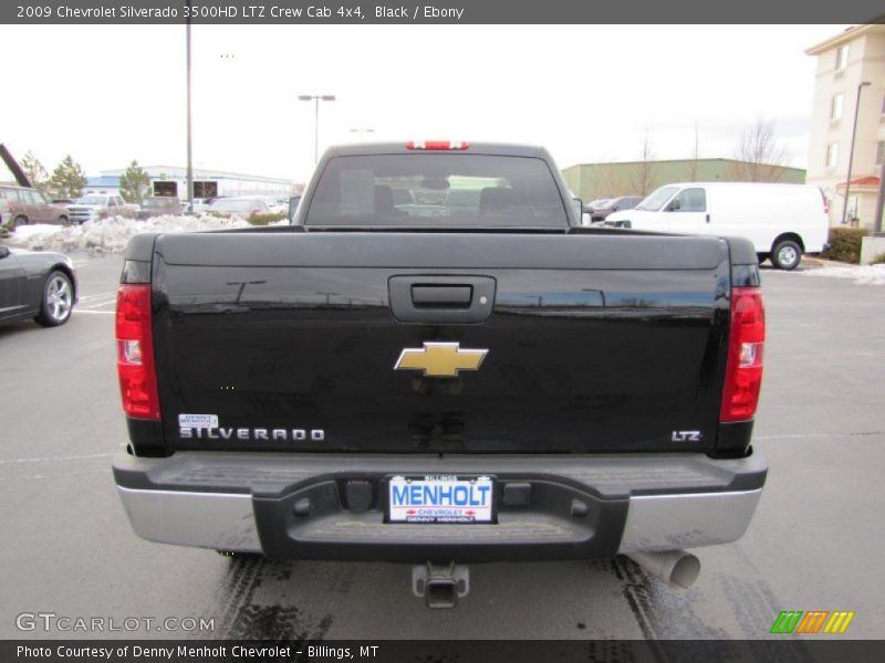 Black / Ebony 2009 Chevrolet Silverado 3500HD LTZ Crew Cab 4x4