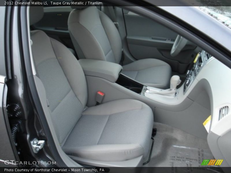 Taupe Gray Metallic / Titanium 2012 Chevrolet Malibu LS