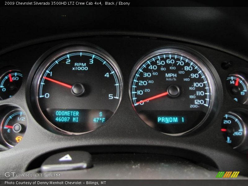  2009 Silverado 3500HD LTZ Crew Cab 4x4 LTZ Crew Cab 4x4 Gauges