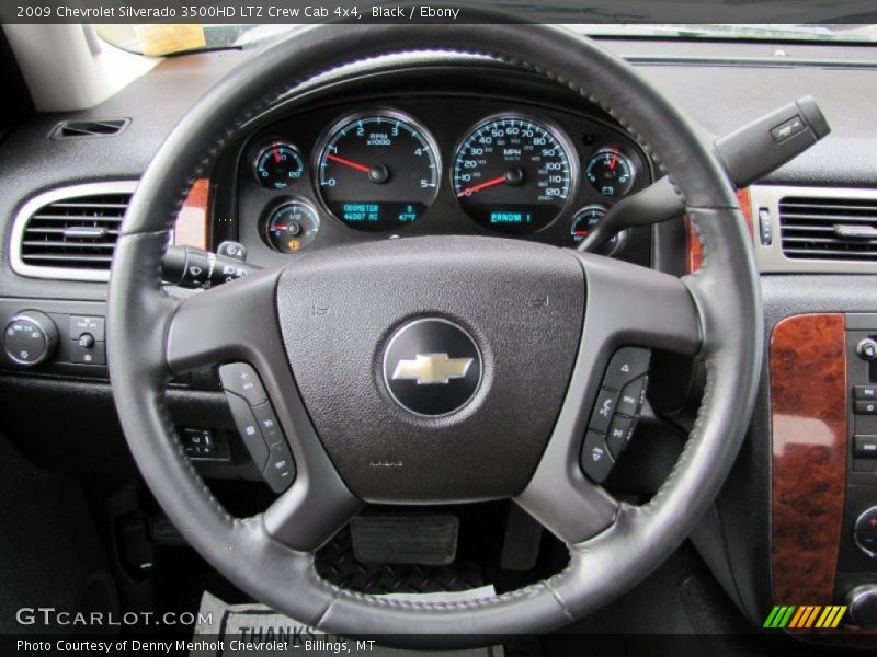  2009 Silverado 3500HD LTZ Crew Cab 4x4 Steering Wheel