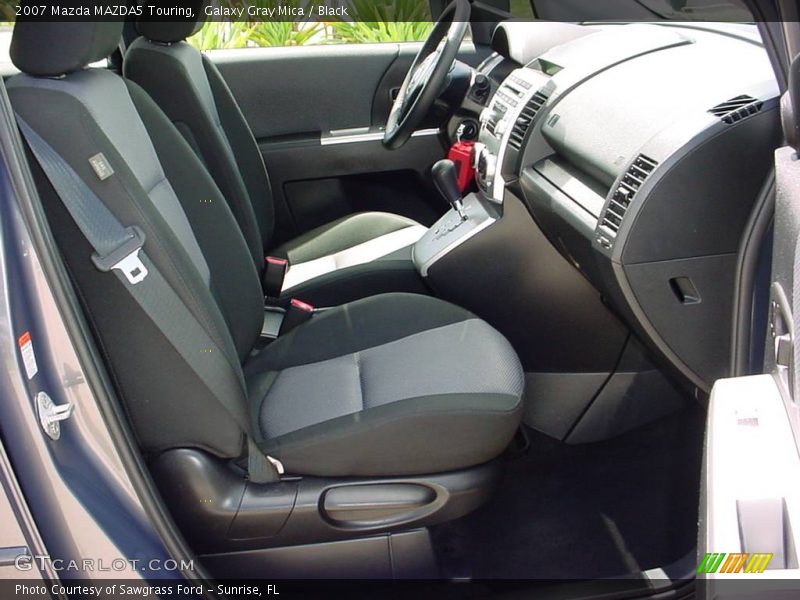 Galaxy Gray Mica / Black 2007 Mazda MAZDA5 Touring