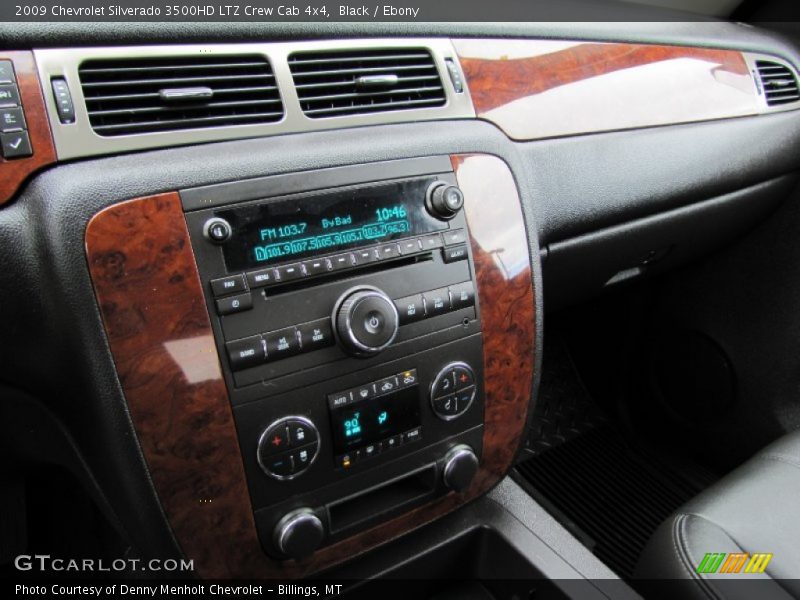 Black / Ebony 2009 Chevrolet Silverado 3500HD LTZ Crew Cab 4x4