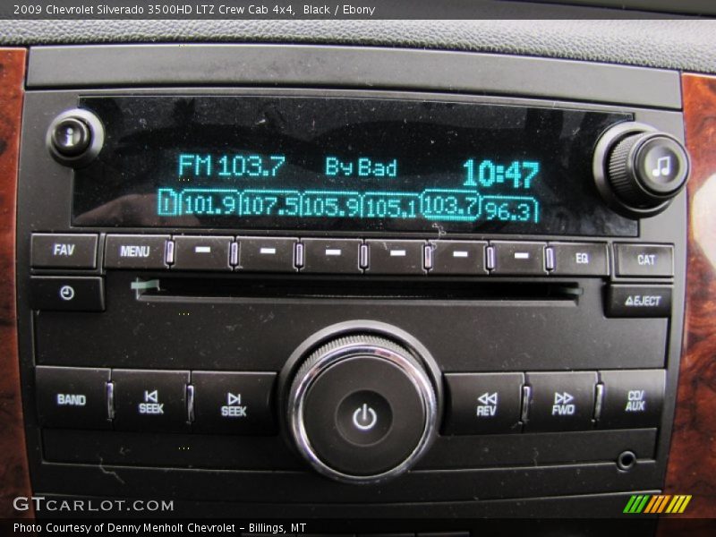 Audio System of 2009 Silverado 3500HD LTZ Crew Cab 4x4