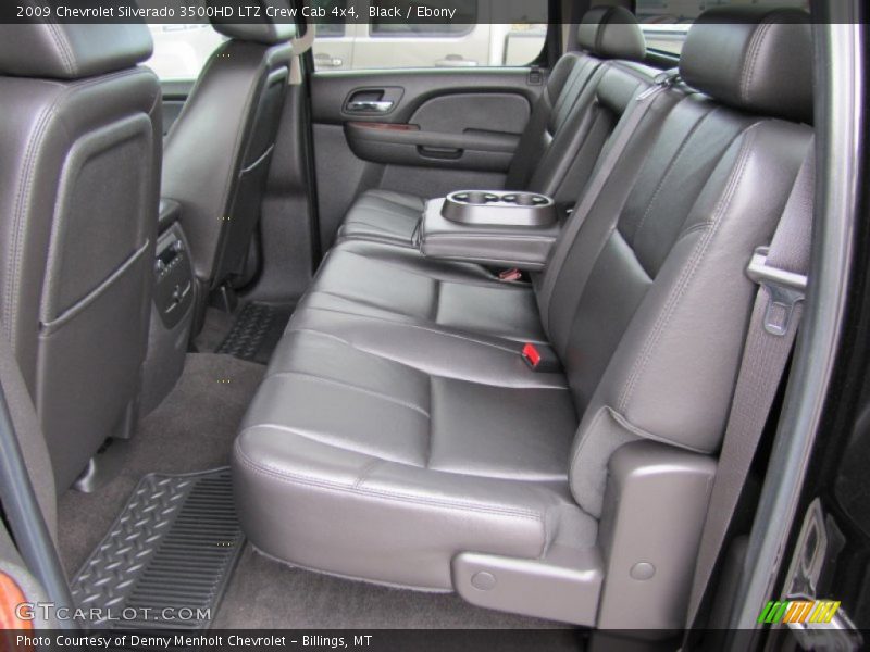  2009 Silverado 3500HD LTZ Crew Cab 4x4 Ebony Interior
