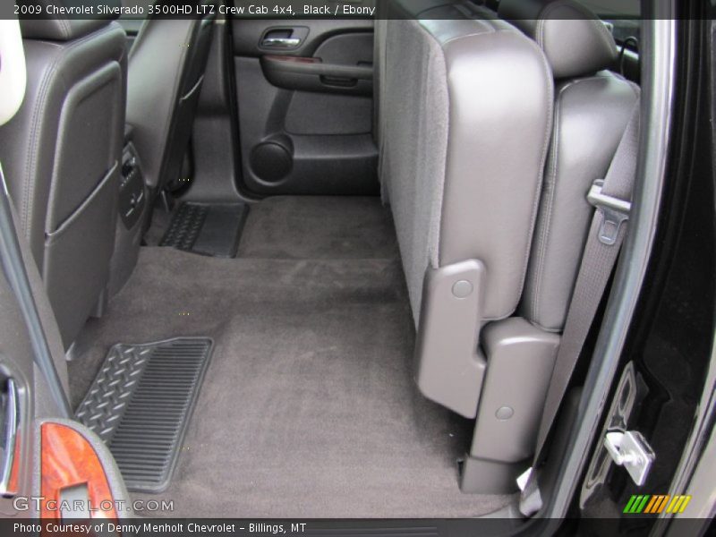  2009 Silverado 3500HD LTZ Crew Cab 4x4 Ebony Interior
