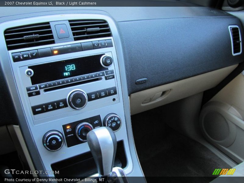 Black / Light Cashmere 2007 Chevrolet Equinox LS