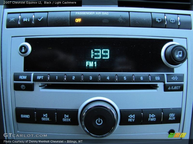 Black / Light Cashmere 2007 Chevrolet Equinox LS