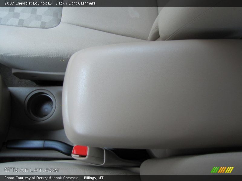 Black / Light Cashmere 2007 Chevrolet Equinox LS