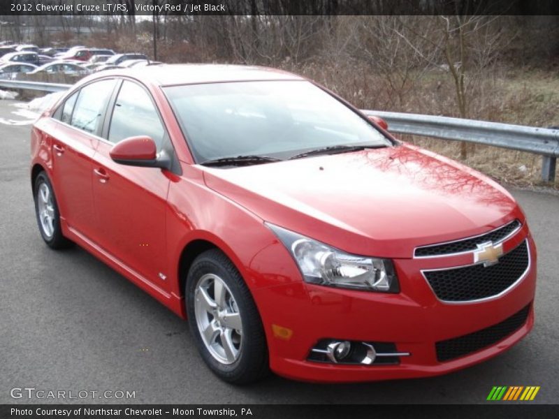 Victory Red / Jet Black 2012 Chevrolet Cruze LT/RS