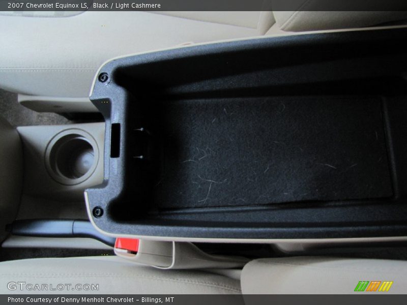 Black / Light Cashmere 2007 Chevrolet Equinox LS
