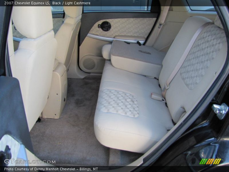 Black / Light Cashmere 2007 Chevrolet Equinox LS