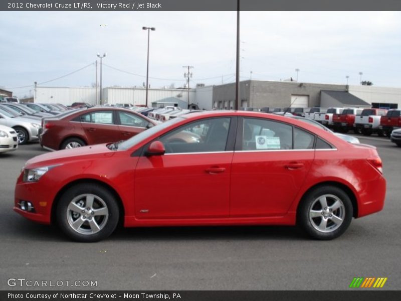 Victory Red / Jet Black 2012 Chevrolet Cruze LT/RS