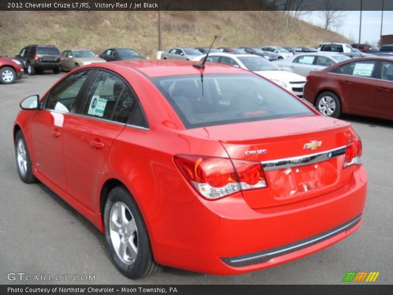 Victory Red / Jet Black 2012 Chevrolet Cruze LT/RS