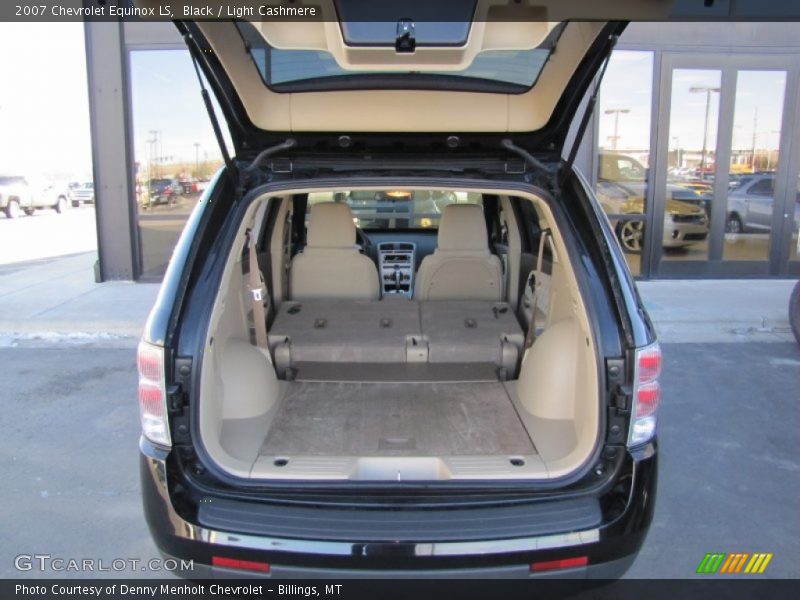 Black / Light Cashmere 2007 Chevrolet Equinox LS