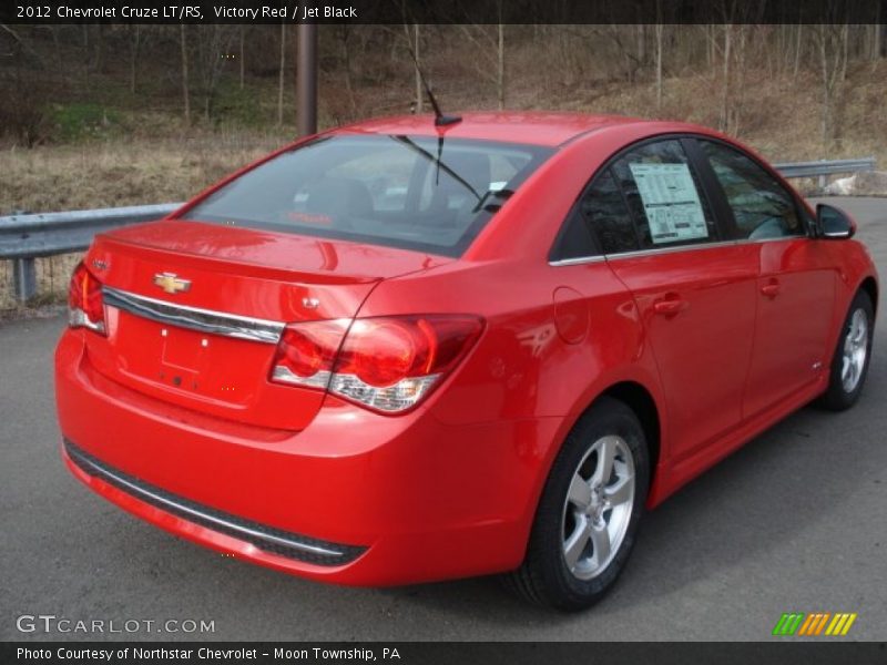 Victory Red / Jet Black 2012 Chevrolet Cruze LT/RS
