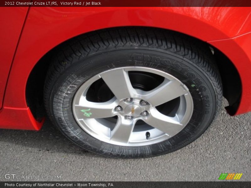 Victory Red / Jet Black 2012 Chevrolet Cruze LT/RS