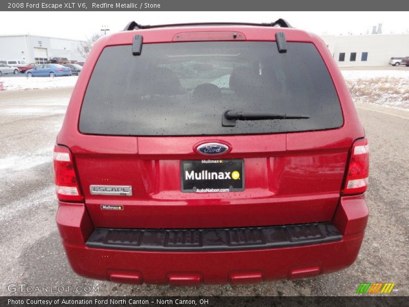 Redfire Metallic / Stone 2008 Ford Escape XLT V6