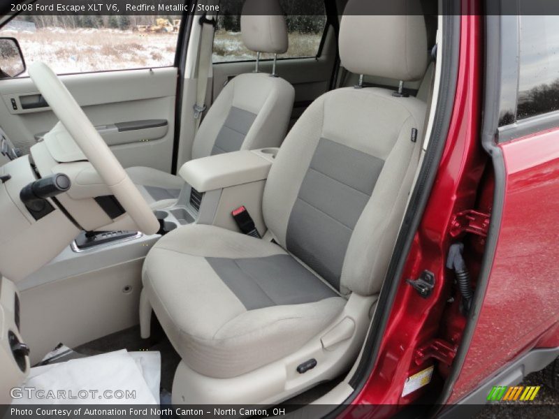 Redfire Metallic / Stone 2008 Ford Escape XLT V6