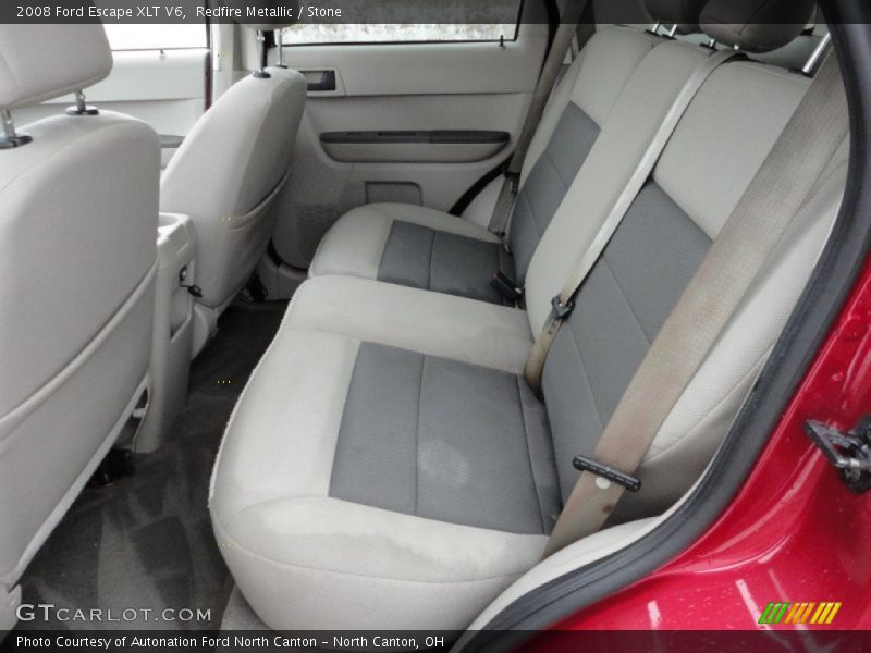 Redfire Metallic / Stone 2008 Ford Escape XLT V6