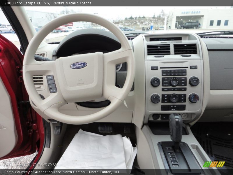 Redfire Metallic / Stone 2008 Ford Escape XLT V6